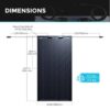 Panel solar Renogy 100W